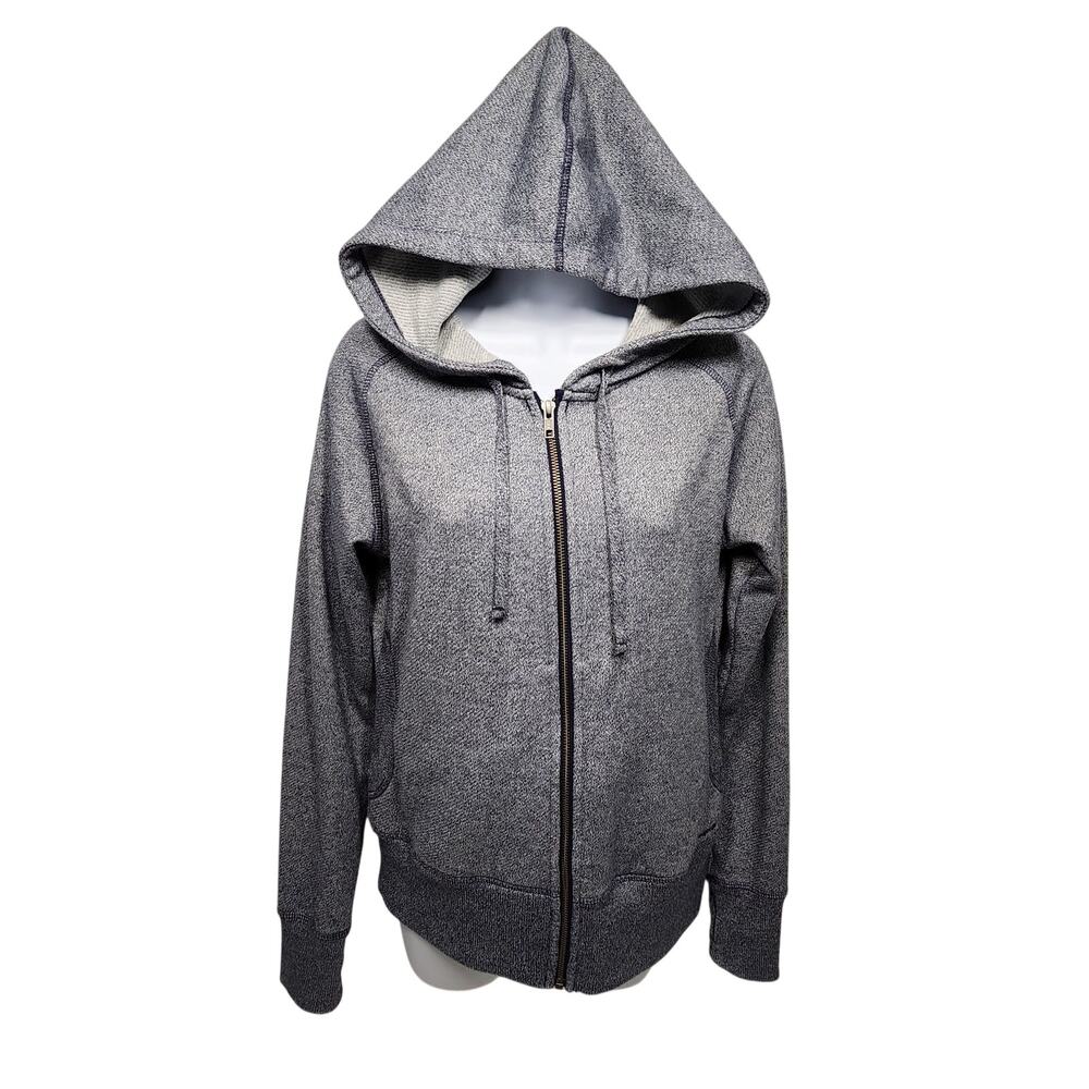 Patagonia Women's Zip Up Hoodie Cloud Stack Small Organic Cotton